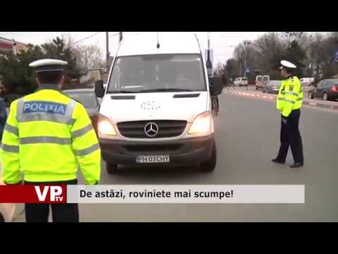 De astăzi, roviniete mai scumpe!