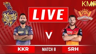 LIVE Cricket Scorecard KKR VS SRH | IPL 2020- 8th Match | Kolkata KnightRidersSunrisers Hyderabad