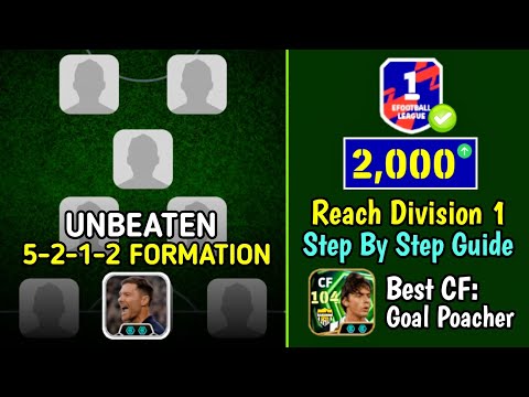 Reach 2000 Rating 🔥 OP 5-2-1-2 Xabi Alonso Link-up Play Formation Step By Step Guide ✅ eFootball 26
