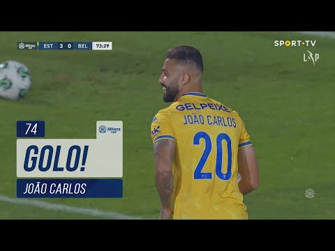 Golo João Carlos: Estoril Praia (4)-0 Belenenses (Taça da Liga 23/24 - 2ª Fase)
