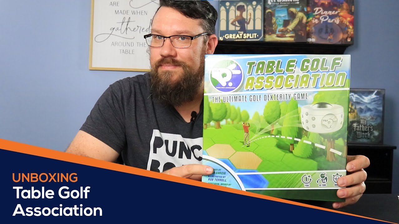 Table Golf Association Unboxing