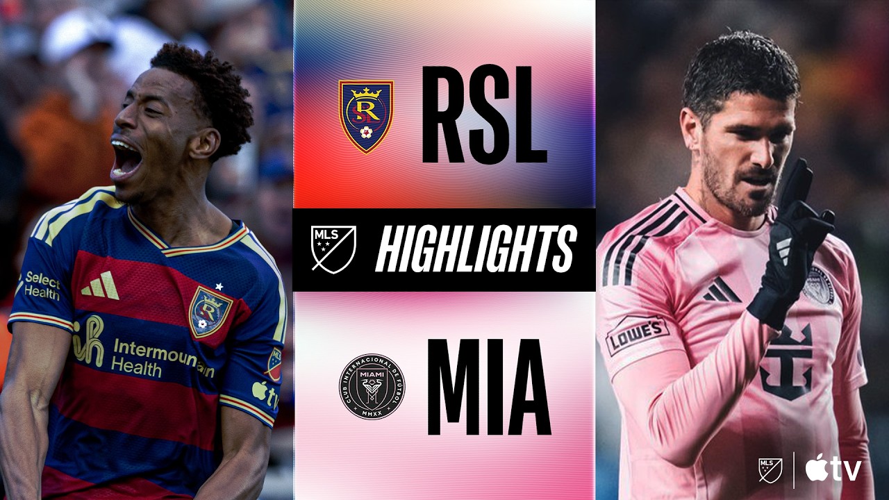 Real Salt Lake vs Inter Miami CF Highlights