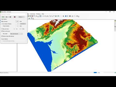 Tutorial N°15 : Flood simulation using 3D Analyst tools of ArcGIS