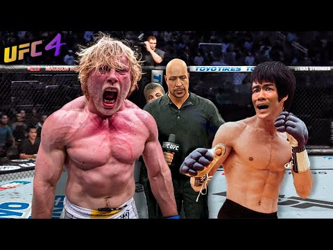 The Quantum Giant vs. Bruce Lee (EA sports UFC 4) - rematch