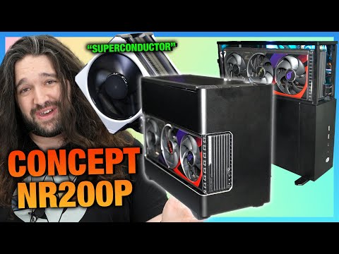Cooler Master's "Super Conductor" Heatsink, New NR200P Case Concept, & Clever ITX