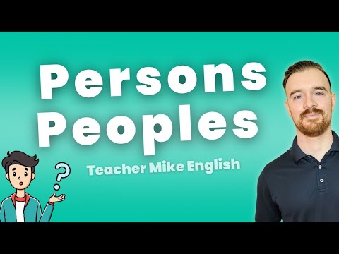 The Difference Between PERSON, PERSONS, PEOPLE, and PEOPLES Explained!