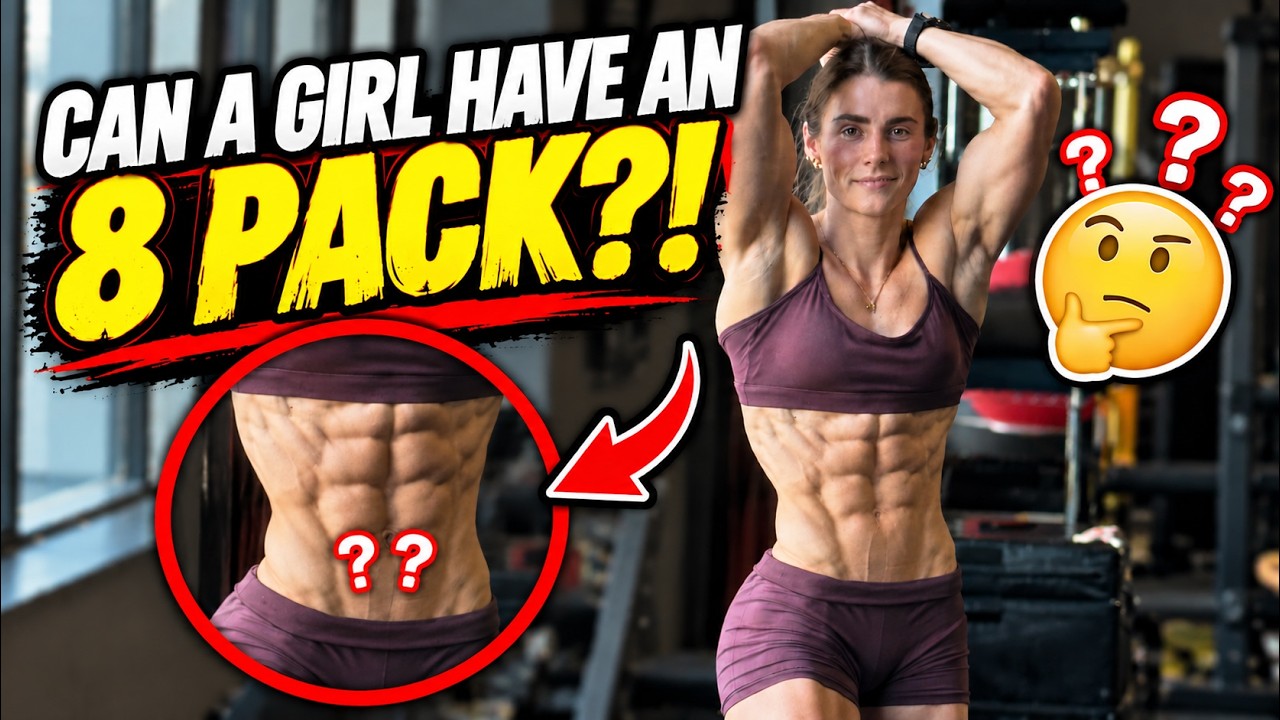 Can a girl have 8 pack abs?