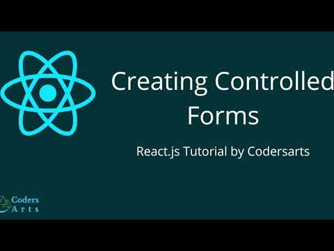 Creating Controlled Forms 10 React Js Tutorial