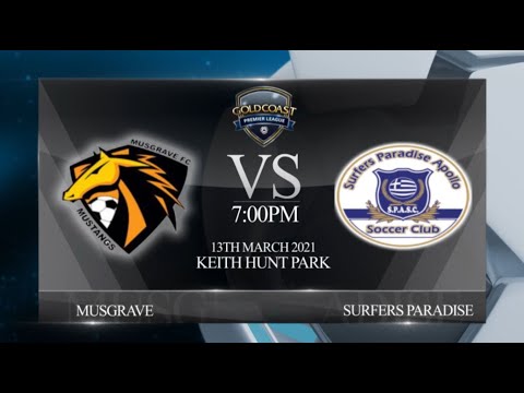 2021 FGC Premier League Rd 1 - Musgrave Mustangs vs Surfers Paradise (0-10)
