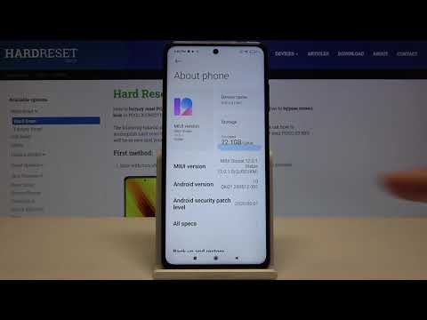 How to Check Device Specification in XIAOMI Poco X3 – Find Phone Info