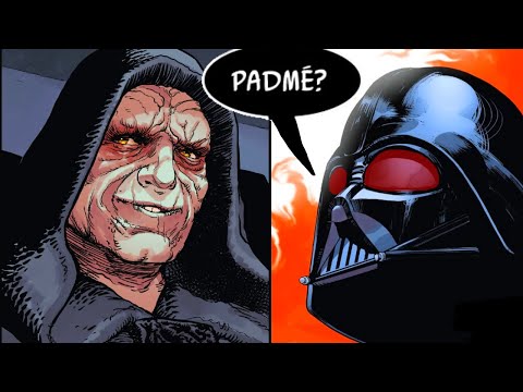 Sidious Finally ADMITS  Lying About Padme to Vader(CANON) - Star Wars Comics Explained