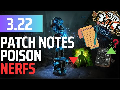 3.22 - Patch Notes regarding Poison Seismic Trap