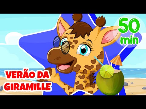 Verão da Giramille - 50 min | Desenho Animado Musical