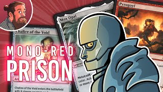 Mono-Red Prison