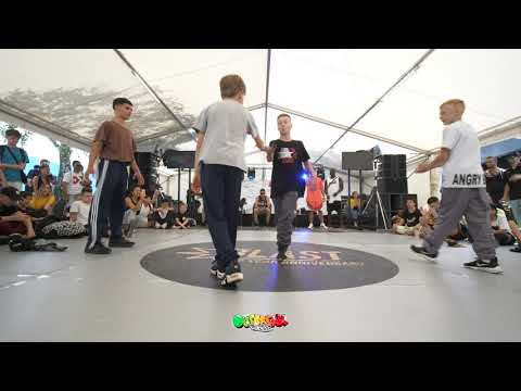 Outbreak Europe 2019 | Kids 2vs2 Semifinals | Neo & Lotus vs Angry Boy & Grom