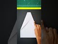 New jet paper plane , how to make fastest flying paper plane