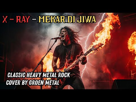 🔥Lagu Legendaris X-RAY Dibuat METAL|Mekar Di Jiwa Cover Paling EPIC 2025🤘