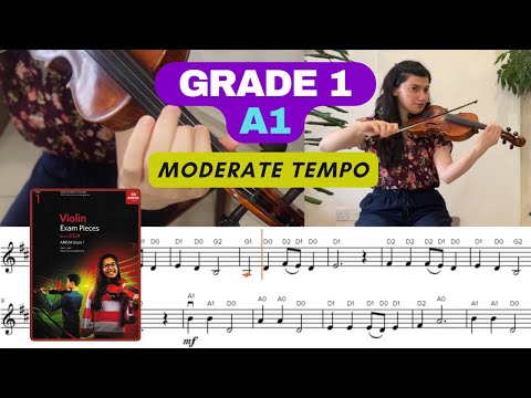 Grade 1 - A1: "The Sword Knott" ABRSM Violin 2024 | Moderate Tempo (♩= 105) with Sheet Music