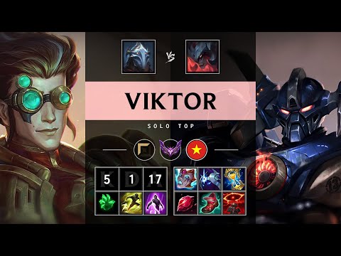 Viktor Top vs Aatrox - VN Master Patch 25.12