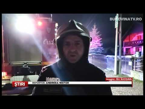 Incendiu la o pensiune agroturistica din Malini