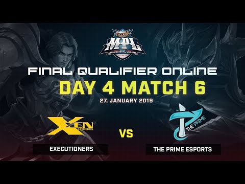 Final Qualifier MPL Day 4 Match 6 :  XcN vs  The Prime Esports