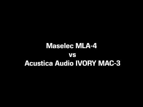 Maselec MLA-4 vs Acustica Audio IVORY MAC-3