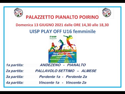 UISP VOLLEY PIEMONTE UNDER 16: PLAY OFF