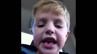 Grayson age 6 rapping &quot;Fever&quot; by Lecrae