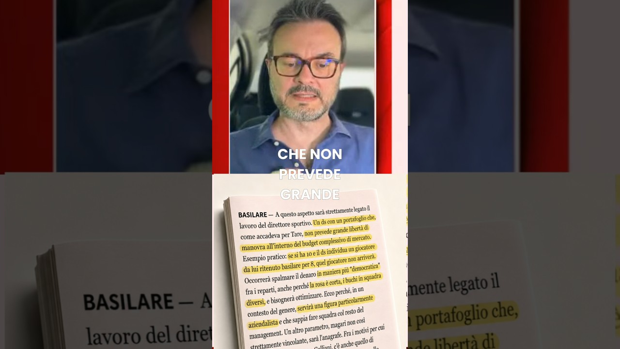 Le regole del prossimo DS del MILAN 🔴