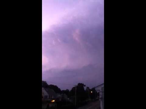Lightning storm on cape cod