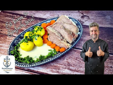 Tafelspitz mit Meerrettichsoße - Es kann so einfach sein Rezept