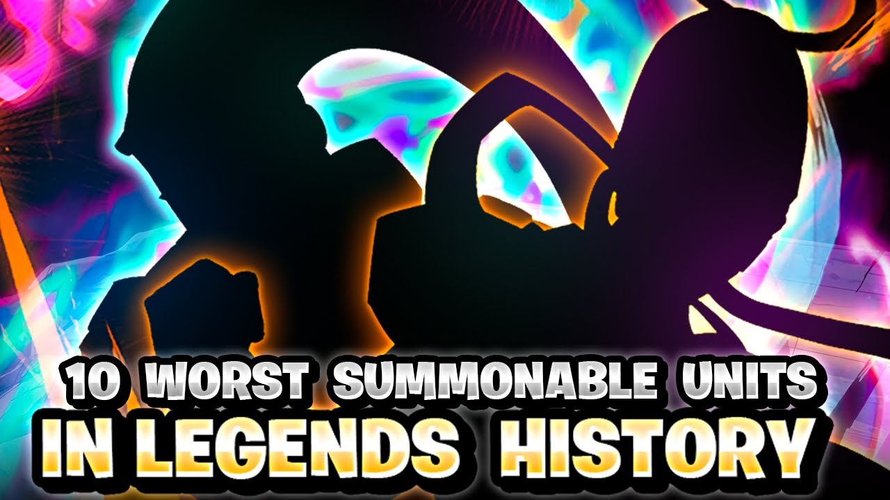 THE TOP 10 WORST SUMMONABLE SPARKINGS EVER RELEASED IN DRAGON BALL LEGENDS HISTORY!