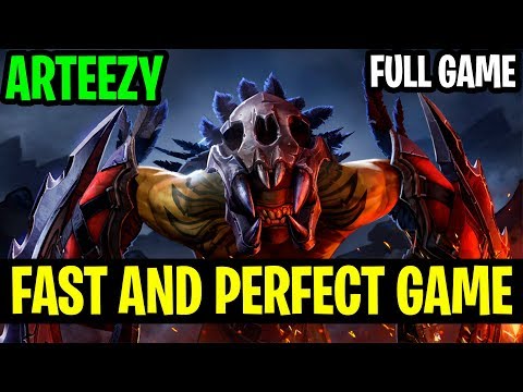 Fast And Perfect Game - Arteezy BloodSeeker Full Game - Dota 2
