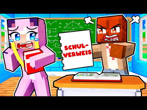 Von der SCHULE VERWIESEN! 🌸 Minecraft