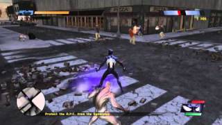 Let's Play Spider-Man : Web of Shadows Part 21 - APC Patrols!