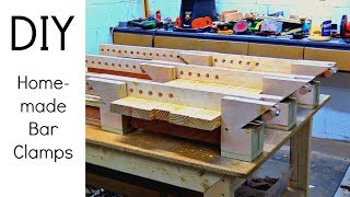 Incredible Homemade Bar Clamps | Diy Woodworking Project
