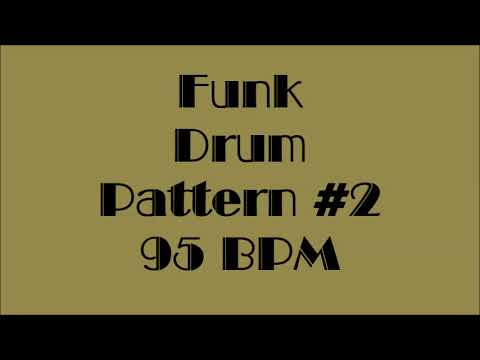 Drum Loops for Practice Funk #2 95bpm