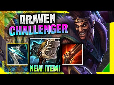 THIS CHALLENGER TRIES DRAVEN WITH NEW ITEM HULLBREAKER! - Challenger Plays Draven Top vs Fiora!