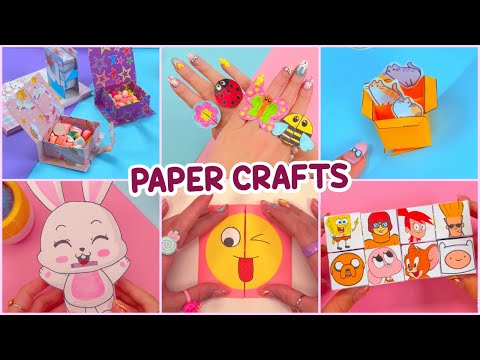 12 DIY FUNNY PAPER CRAFTS - Magic Paper Crafts #papercrafts #diy