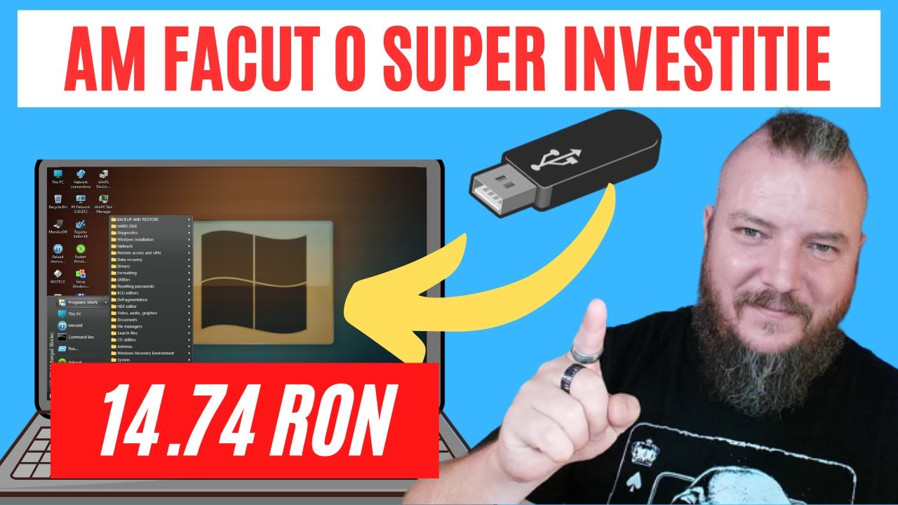 Ai PROBLEME Cu PC-ul? Acest STICK USB Le REZOLVA | Am facut CEA MAI BUNA INVESTITIE |
