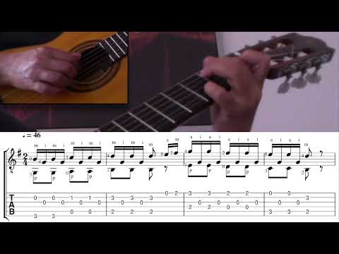 Andantino Op.241 No.5 - Ferdinando Carulli | Classical Guitar TAB