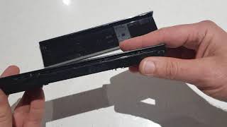 Opening a Sony Tv remote control