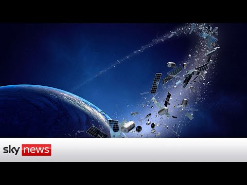 UK taking the lead in a new space race - garbage removal