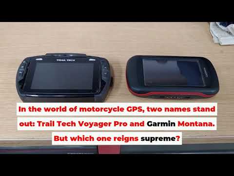 Trail Tech Voyager Pro vs. Garmin Montana: The Ultimate GPS Showdown!