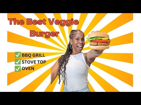 BEST Homemade Veggie Burger | Recipe - Better than store bought! | Super EZ | My Vegan Kitchen Life