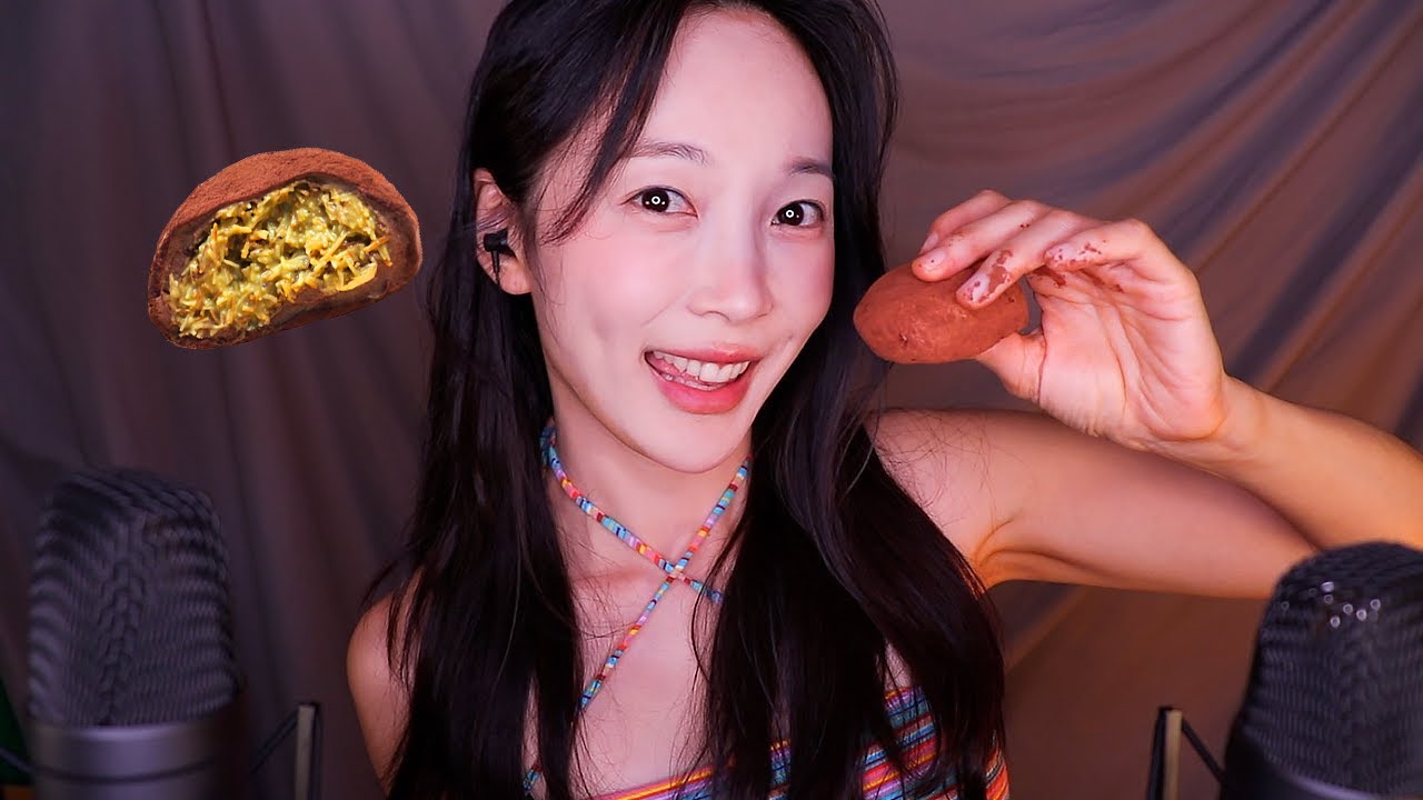 ASMR 쫀득 바스락 쫠깃 😋두바이 쫀득 쿠키 먹방?