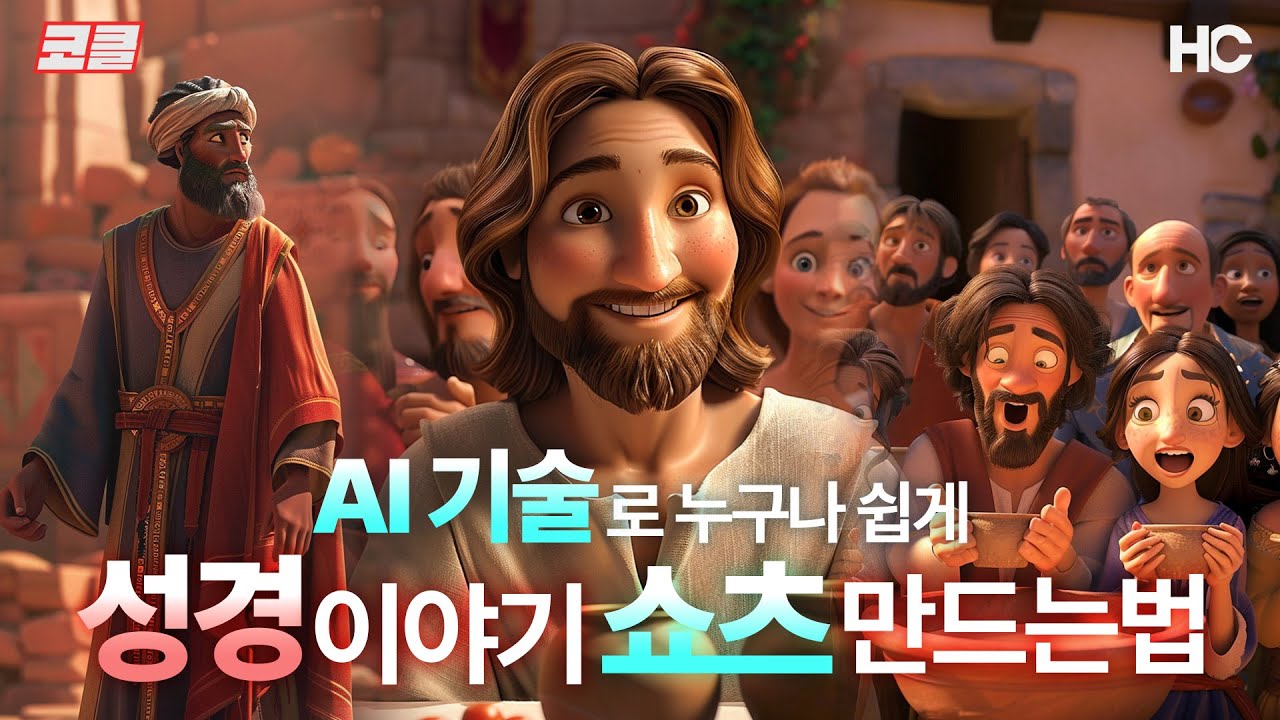 [코클] AI 기술로 성경이야기 쇼츠 만드는 법