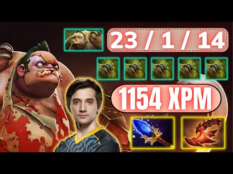 🔥 ARTEEZY Pudge Hard Carry 23 KILLS 🔥 Boss Fight RTZ - Dota 2