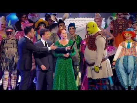 Shrek The Musical performs on Britain's Got Talent

