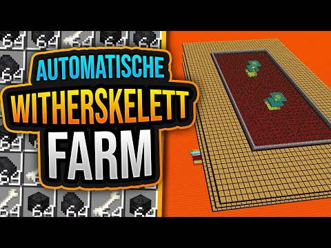 WITHERSKELETT FARM (400 Köpfe/h) TUTORIAL✨Minecraft 1.21 ✨ ErikOnHisPeriod
